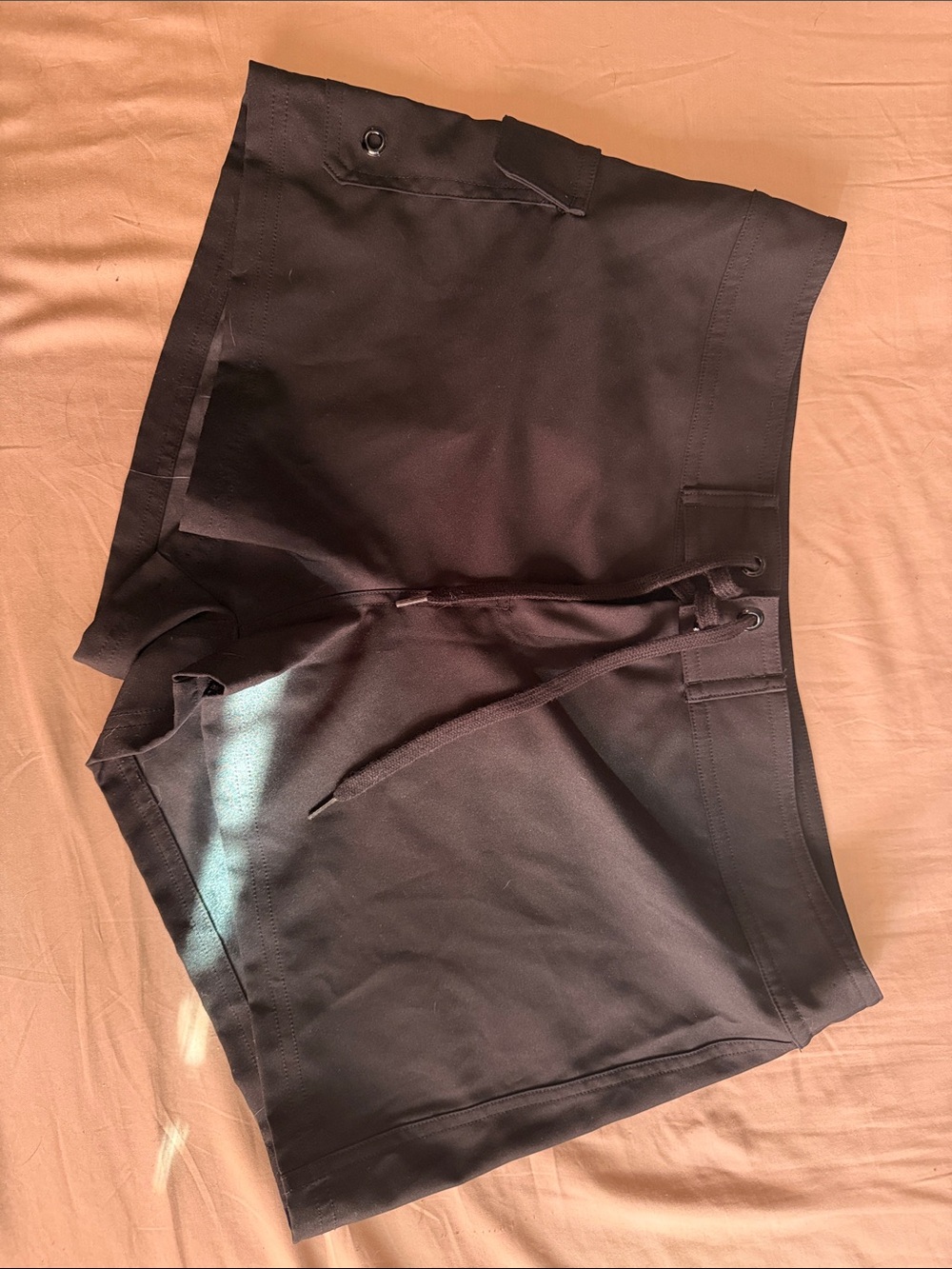 La Blanca Black Pull-On Swim Shorts